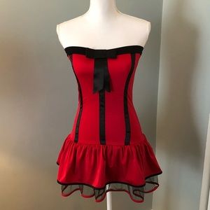 Small Red Sexy Little Devil Halloween Costume